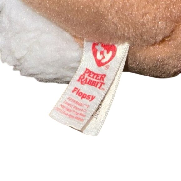 Ty Peter Rabbit 'Flopsy' 8.5 in Plush Rabbir-GUC - Picture 7 of 7